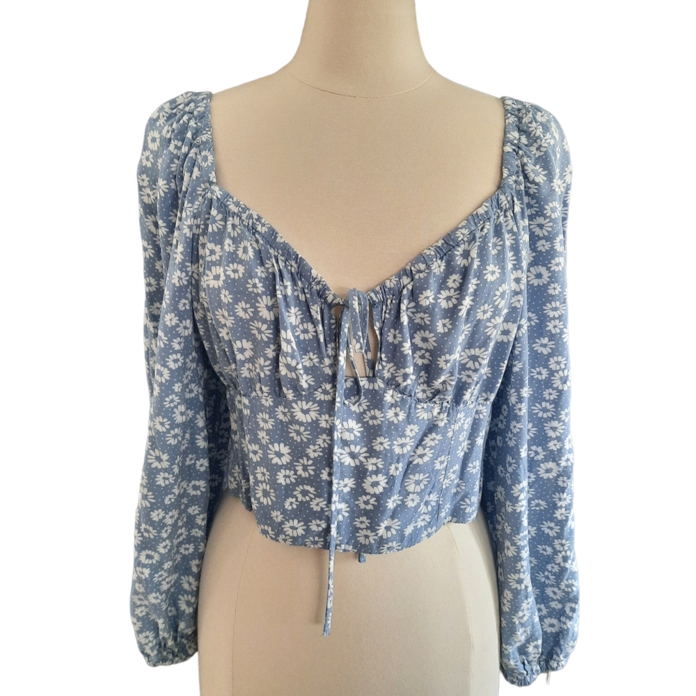 Wild Fable Floral Corset Style Top